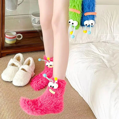 Nosso "Googly Eye" Fleece Socks