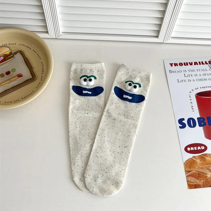 Nosso "Peek-a-Boo" Expression Socks (1-Pair Set)