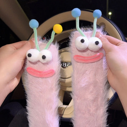 Nosso "Googly Eye" Fleece Socks