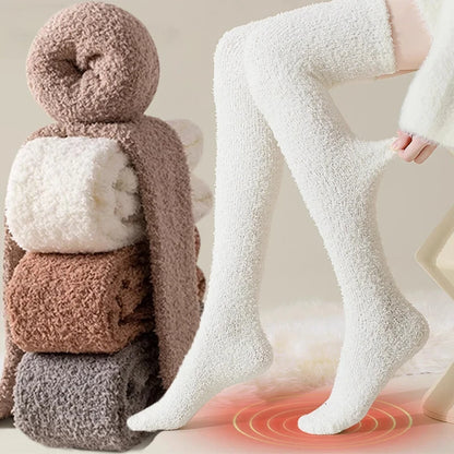 Nosso "Cloud-Hug" Over-the-Knee Plush Socks